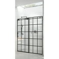 thumbnail image 3 of Glass Warehouse Esprit 44 in. - 48 in. x 78 in. French Monture Sliding Shower Door 48 Inch - Right, 3 of 5