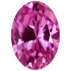Pink Created Sapphire, September