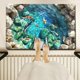 thumbnail image 4 of Felpudo con ilusión óptica 3D | Alfombra antideslizante y absorbente para baño y entrada | Impermeable y atrapa la suciedad para baño y puerta | 40 x 60 cm, 4 of 6