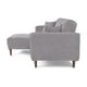 thumbnail image 5 of Sala Modular Sofá Cama Reversible Makora Lino Gris Claro Modelo Avocata, 5 of 9