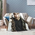 thumbnail image 5 of Ryan Reynolds Throw Blanket Fleece Blanket Soft Cozy Flannel Blanket Lightweight Plush Blanket (3Sizes), 5 of 6