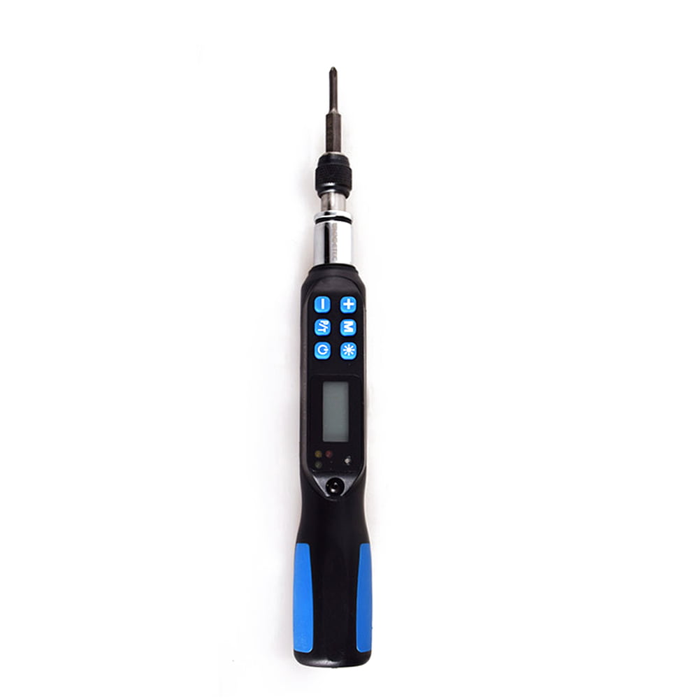 Digital Torque Screwdriver 0.2-4nm 1/4" Hex Drive with LCD Backlight 
