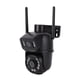 thumbnail image 5 of Cámara De Seguridad Para Exteriores, Audio Bidireccional Detección Automática Resistente Al Polvo Cámara De Seguridad De Doble Lente Luz Alarma De Sonido 110 A 240 V Para El, 5 of 7