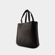 Alexander Mcqueen Men's The Edge Medium Shopper Bag - Leather - Black Black