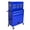 Blue, variant on Noble House Heavy-Duty Rolling Tool Chest, 8-Drawer Steel Storage Box Organizer with Detachable Box, Red