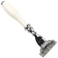 thumbnail image 3 of Elegant Faux Porcelain Triple Blade Razor from Parker Safety Razor - Accepts Mach 3 Blades, 3 of 3