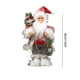 thumbnail image 3 of Bolsa de Regalo de Papá Noel con Barba Blanca y Ropa Marrón Rojiza de 12 Pulgadas de Alto para Decoración Navideña Del Hogar, 3 of 6