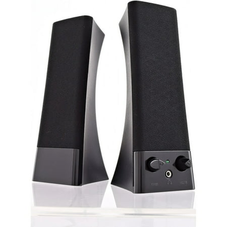 V7 USB Powered Stereo Speakers - for Notebook and Desktop With Volume Control 5w Rms