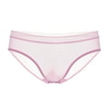 thumbnail image 1 of Aayomet Culottes Bikini pour Femmes Taille Basse Culottes Aguichant (Rose, G), 1 of 5
