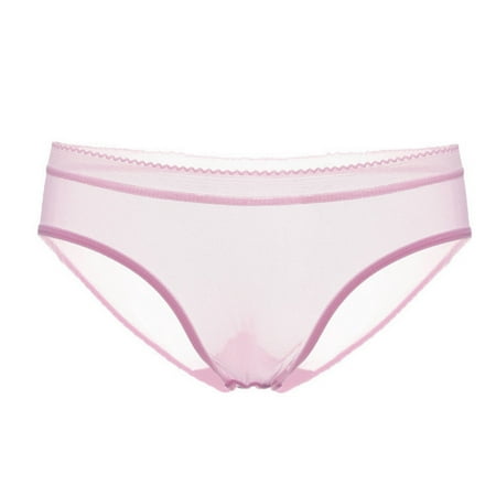 Noarlalf Womens Underwear Thongs for Women Panties for Women Comfortable Seamless Low Waist Sexy Briefs for Women Pink L