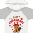 thumbnail image 4 of Inktastic Happy Canada Day Boys or Girls Baby Bodysuit, 4 of 5