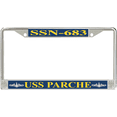 thumbnail image 1 of USS Parche SSN-683 License Plate Frame, 1 of 1