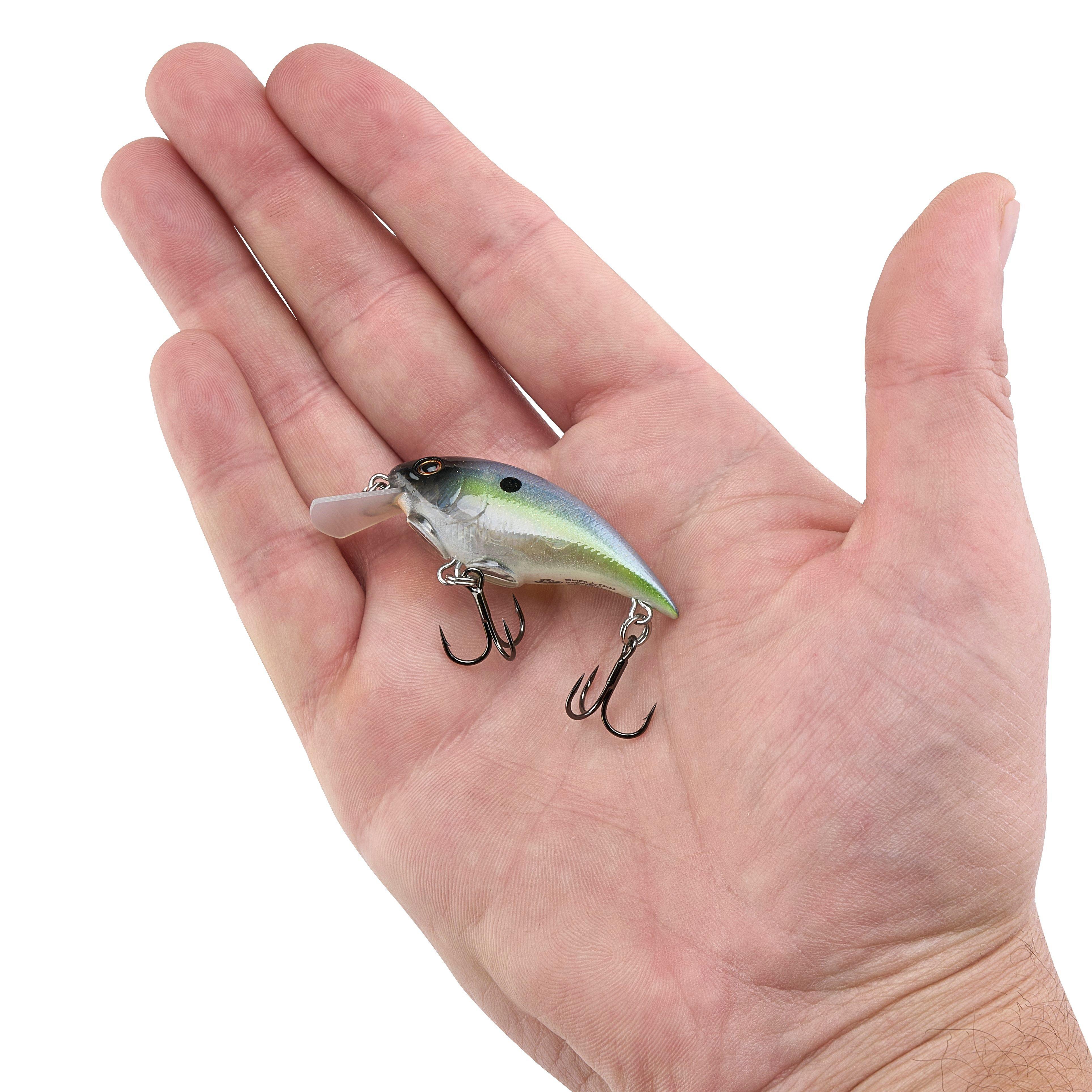 Berkley Shallow Money Badger Fishing Crankbait, 2.1 in, Hybrid Baitfish-Crayfish