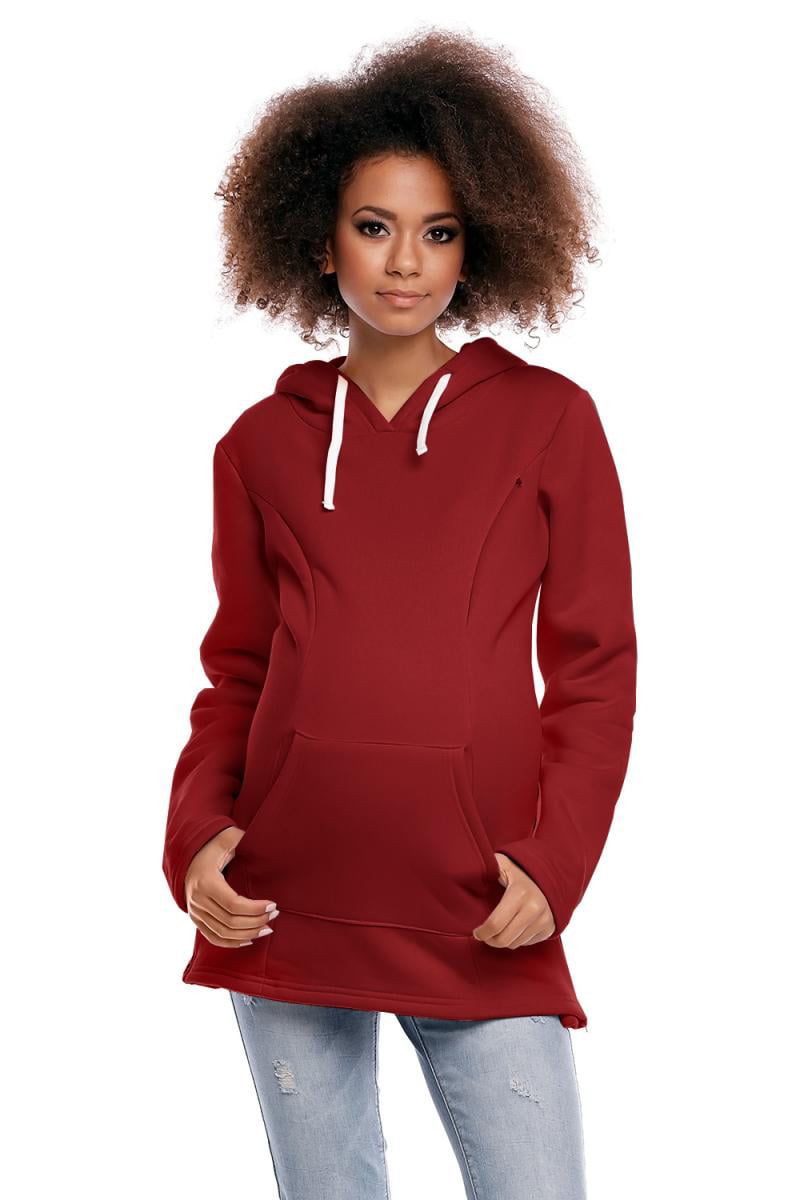Peek-a-boo - PeeKaBoo Women's Red Maternity sweatshirt - XL - Walmart ...