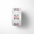 thumbnail image 2 of Happily Ever After Wedding Favor Stickers 2.5 inch Diameter Set of 100, 2 of 5