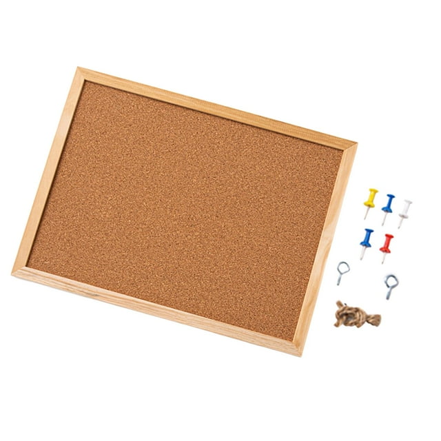 Tablón de anuncios de corcho Tablón de corcho Tablón de anuncios colgante Tablón de mensajes Tablón de anuncios 30x40cm