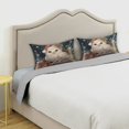 thumbnail image 3 of Pillowcase Satin Pillowcase 40x20in Pillow Case Satin Pillow Case Soft and Smooth Warm Cute Christmas Owl, 3 of 9