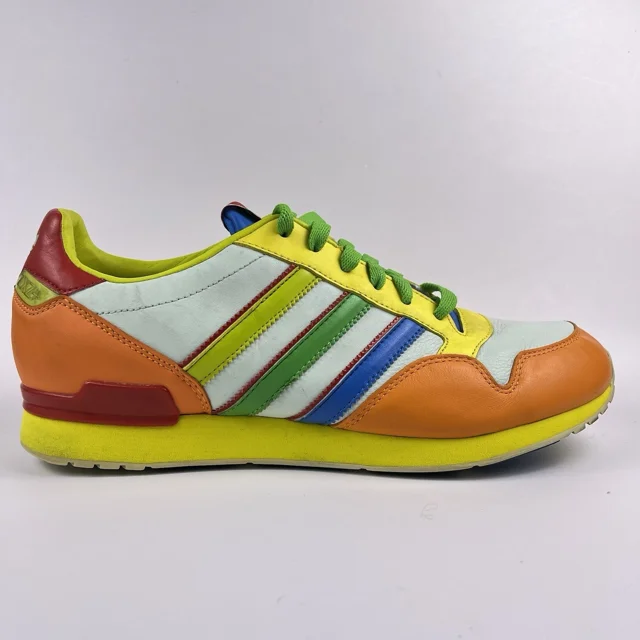 Ad-id-as ZXZ Plus Retro Classic Men’s 9.5 Multicolor Casual Sneakers 017663 Rare