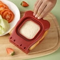thumbnail image 4 of vnanda Kitchen Sandwich Sealer Sandwich Mold Bread Cutter Sealer Cartoon Food Grade Stainless Steel Breakfast Lunch Diy Toast Press Cutting Tool Kitchen, 4 of 8