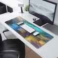 thumbnail image 2 of Superior Galaxy Gaming Mouse Pad - Large 31.5x11.8 inch, Non-Slip Desk Mat with Durable Stitched Edges - Perfect for Keyboard & Mouse Gaming Control, 2 of 7
