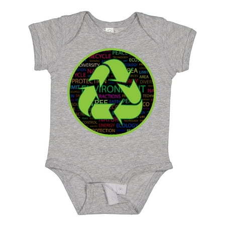 

Inktastic Earth Day Recycling Conservation Gift Baby Boy or Baby Girl Bodysuit