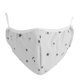thumbnail image 1 of 4 Uds. Cubierta protectora para la boca transpirable para adultos Unisex a prueba de polvo cubierta protectora de respiración lavable gris, 1 of 8