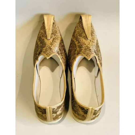 Men's Shoe Gold Color Size -9