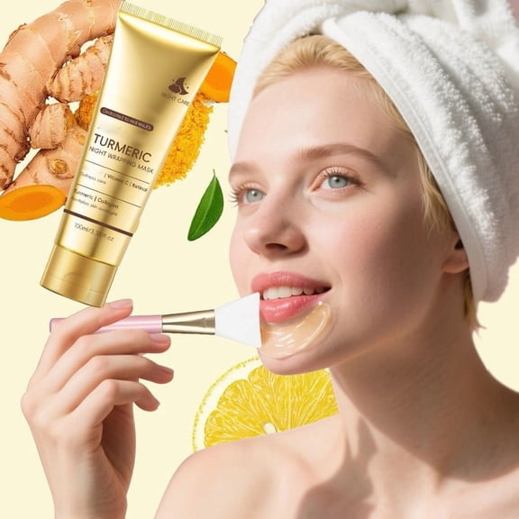 Hauiodp Turmeric Tear Firming And Brightening Moisturizing Facial Mask 100g