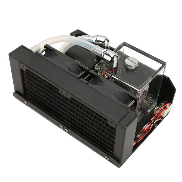 Water Cooling Pump, 13.1ft Pump Lifts Dual Fans G1/4 Thread PC Water Cooling For Computer