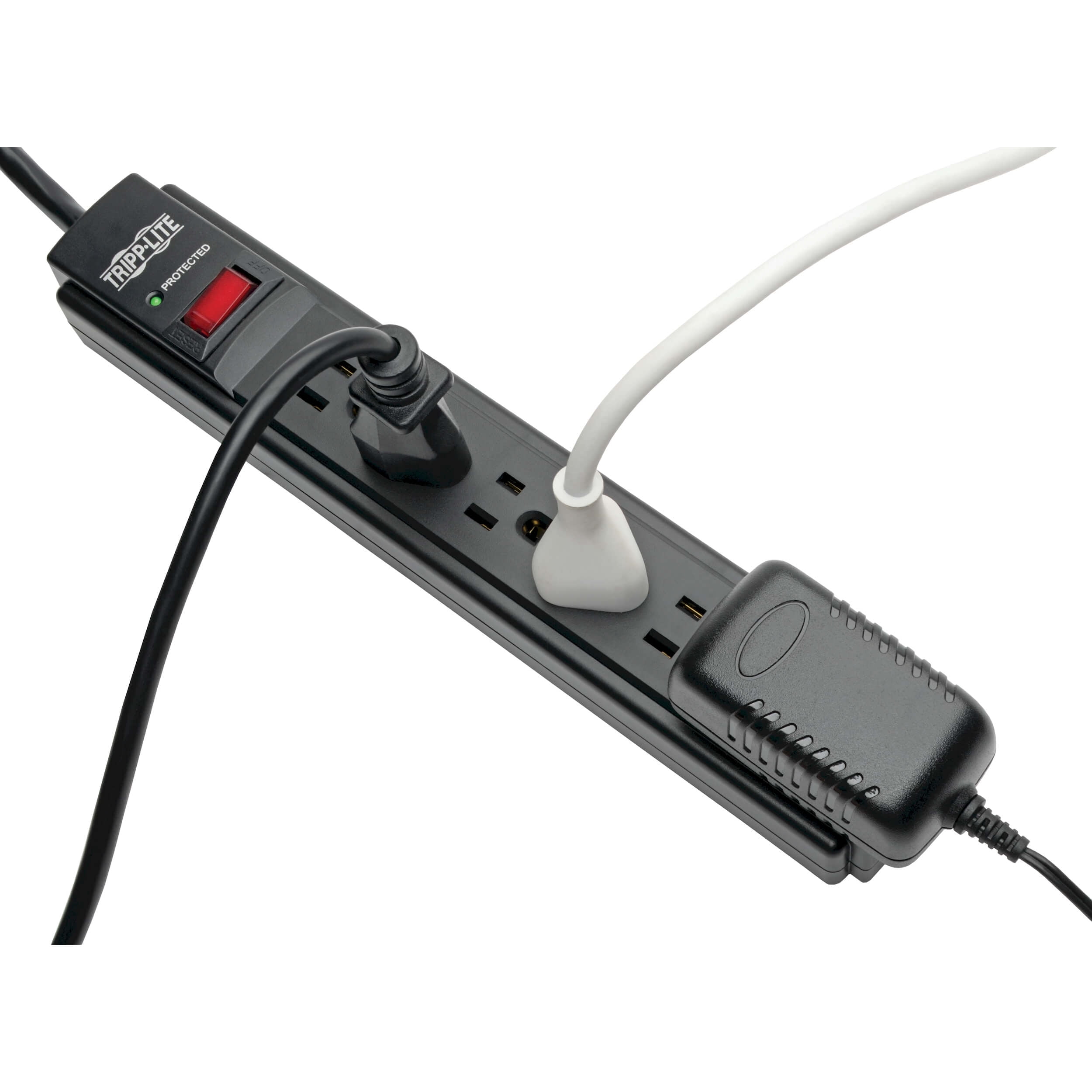 Tripp Lite TLP615B Protect It! 6-Outlet Surge Protector, 15ft Cord