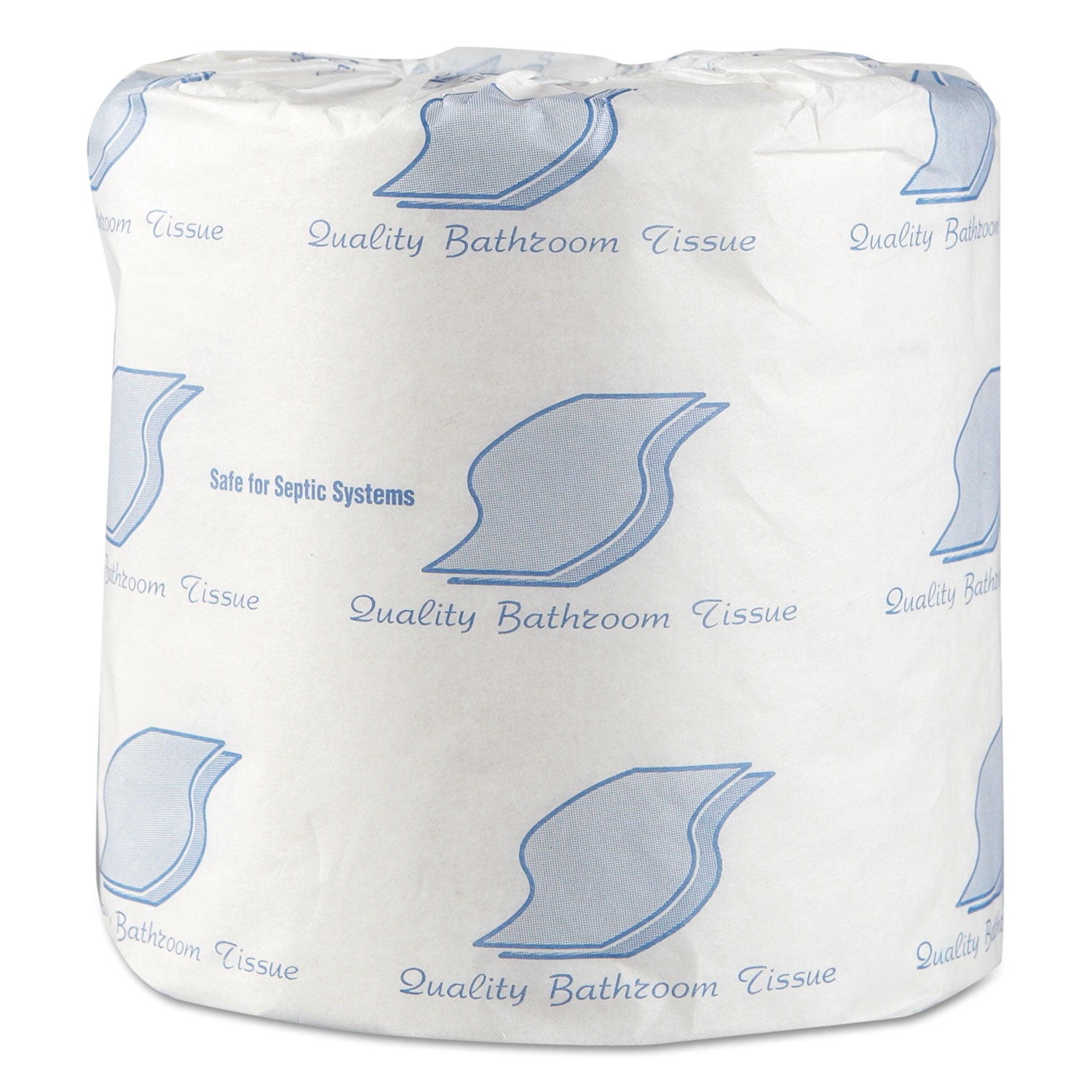 Standard Bath Tissue, Septic Safe, Individually Wrapped Rolls, 1-Ply, White, 1,000 Sheets/Roll, 96 Wrapped Rolls/Carton Standard Bath Tissue, Septic Safe, Individually Wrapped Rolls, 1-Ply, White, 1,000 Sheets/Roll, 96 Wrapped Rolls/Carton