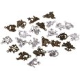 thumbnail image 3 of Jewelry Making Charms 24 Pieces Mixed Tibetan Silver Antique Bronze Horoscope Zodiac Charms Pendants DIY for Necklace Bracelet Jewelry Making Crafting, 3 of 8