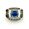 thumbnail image 4 of Mementos PJM Custom 10kt Yellow Gold Men's Class Rings for High School and College-Champion, 4 of 7