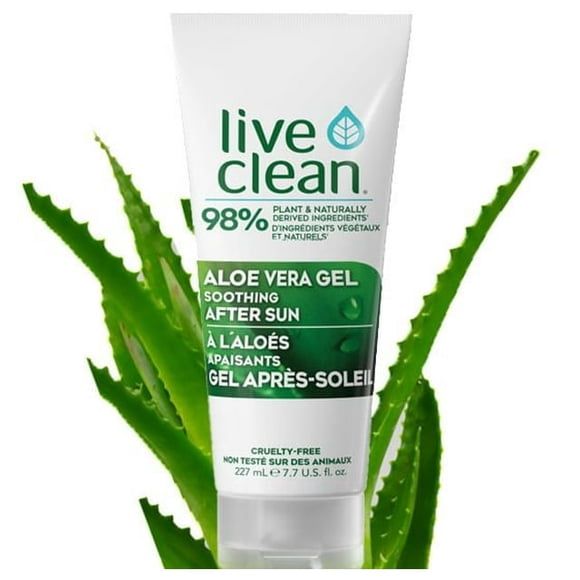 Live Clean After Sun Aloe Vera Gel