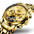 thumbnail image 3 of EXPLOJOY Fashion Men's Watch – Automatic Movement, Skeleton Dial, and Durable Steel Case, 3 of 9