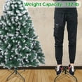 thumbnail image 4 of Canddidliike 7FT Artificial Christmas Tree Snow Flocked for Indoor Outdoor, Holiday Christmas Decorations Fake Xmas Tree, 4 of 9
