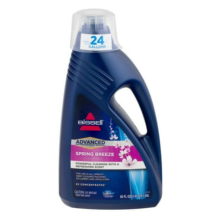 Bissell Advanced Carpet & Upholstery Cleaner Spring Breeze, 62.0 (Best Auto Carpet Cleaner Solution)