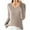 Khaki, variant on Winter Clothes Fall Outfits Sweaters Sweatshirt for Women Solid Color Knitted Casual Long-Sleeved Crew-Neck Top
