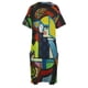 thumbnail image 5 of Vestido largo de verano con bolsillos sueltos y estilo rockero para mujer., 5 of 7