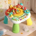 thumbnail image 4 of Children Multifunctional Game Table Puzzle Early Education Learning Table Baby Toys Baby Birthday, 4 of 6