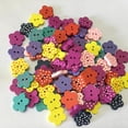 thumbnail image 4 of 100 botones de colores para coser de 15 mm, 4 of 6