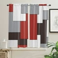 thumbnail image 4 of Mid Century Abstract Geometric Classic Curtains Home Decor Living Room Kitchen Balcony Room Window Curtain Bedroom Decoration, 4 of 7