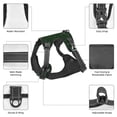 thumbnail image 6 of Fotbe Emerald Green Sparkling Pattern Dog Harness, No-Pull Pet Harness with 2 Leash Clips, Adjustable Soft Padded Dog Vest with Easy Control Handle for Large Dogs-Large, 6 of 6