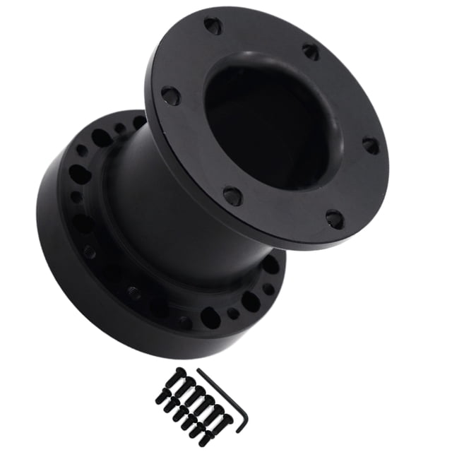 Kenally Kit de cubo de volante de aluminio anodizado para una resistencia óptima, espaciador adaptador de dirección Universal Vehículos, repuestos y accesorios Mis