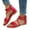 Red, variant on Hvyesh Gladiator Sandals for Women Dressy Summer Clip Toe Sandals Comfy Hollow Out Sandals Walking Breathable Sandal Size 6.5