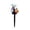B, variant on Solar Halloween Pathway Stake Light Outdoor Garden Yard Decor LED Ground Insert Lamp with Ghost Pumpkin Figure for Walkway Lawn Patio
