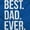 Royal, variant on Best Dad Ever Fathers Day Gift Zip Hoodie Sweatshirt Men Brisco Brands X