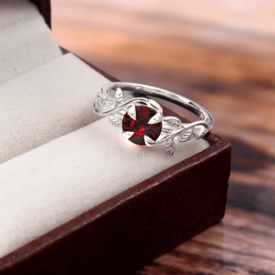 Unique Black Opal Engagement Ring For Women 925 Silver Black Opal Wedding Ring Vintage Bridal Promise Ring Art Deco Black Opal Gemstone Ring