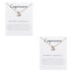 thumbnail image 3 of Collar de Aleación Minnieouse Doce Signos del Zodiaco Oro Rosa Piscis, 3 of 6