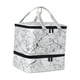 thumbnail image 3 of Bolsa de transporte para esmalte de uñas, organizador de viaje para esmalte de uñas, suministro de arte de uñas, estuche secador de uñas de cuero PU, 3 of 8
